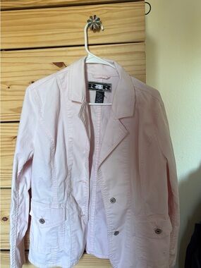 Light Pink Women's Casual Blazer Jacket